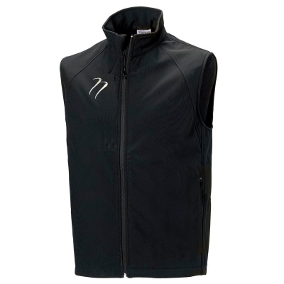 Black Soft Shell Gilet